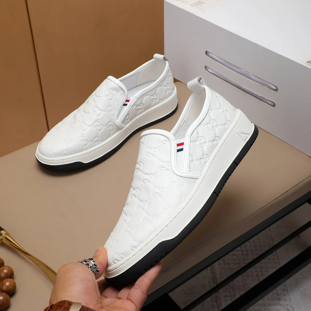 Men's shoes💰440 GUCCI🔍🔍2023 latest model On sale at the same time at the counter, original calfskin imported from Italy, genuine leather lining, (high-end, luxury, and class) exquisite workmanship, soles: original soles specially provided by the original factory, ⚠Exclusive double-layer movable molded soles are super comfortable⚠, real photos🎬The real ones are better🔍🔍"High quality·Follow the order" code number 38-44